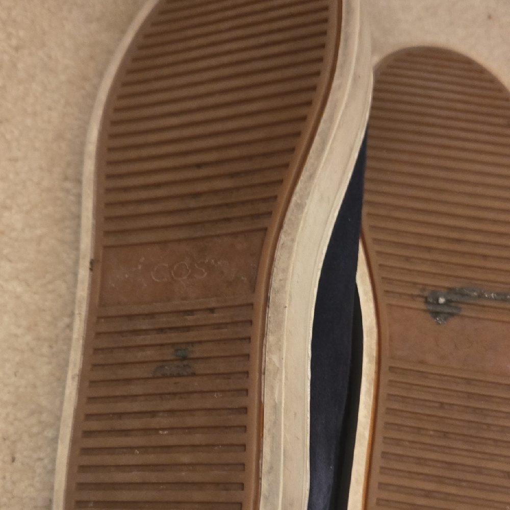 Elegant Navy Women's Flats From COS - Picture 4 of 5